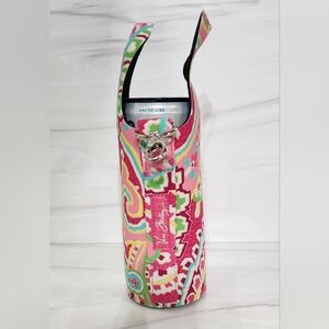 Vera Bradley Capri Melon Water Bottle Holder